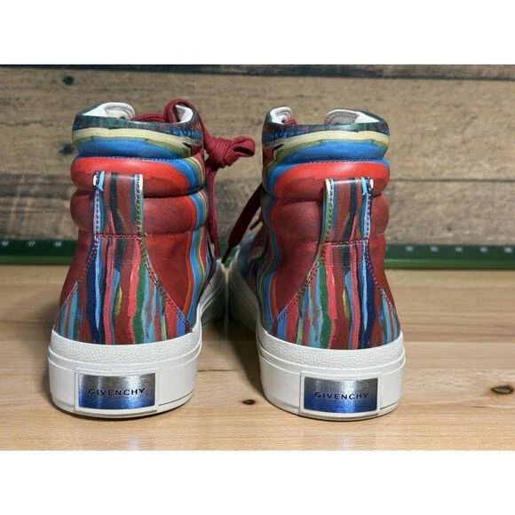 Givenchy X Multicolor Reaper City Print Sneakers Josh Smith 43/9.5-10 /W12  $850 - Picture 15 of 16